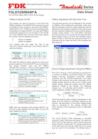 FGLS12SR6040PA Datasheet Pagina 15