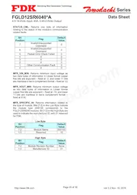 FGLS12SR6040PA Datasheet Page 20