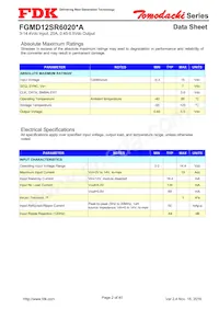FGMD12SR6020PA Datasheet Page 2