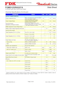 FGMD12SR6020PA Datasheet Page 3