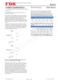 FGMD12SWR6006PA Datasheet Page 17
