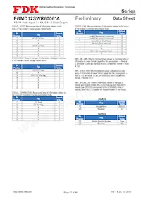 FGMD12SWR6006PA Datasheet Pagina 22