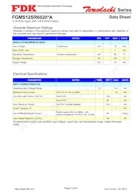 FGMS12SR6020PA數據表 頁面 2