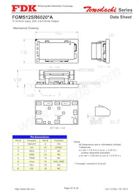 FGMS12SR6020PA Datasheet Pagina 20