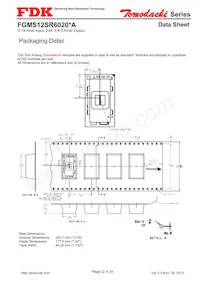 FGMS12SR6020PA Datasheet Page 22