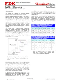 FGSD12SR6003PA Datasheet Pagina 12