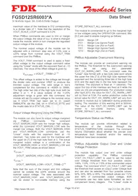 FGSD12SR6003PA Datasheet Page 15