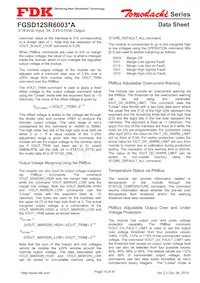 FGSD12SR6003PA Datasheet Pagina 15