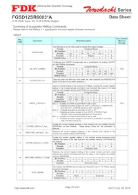 FGSD12SR6003PA Datasheet Page 20