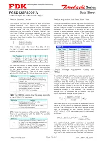 FGSD12SR6006PA Datasheet Page 14