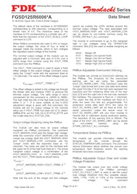 FGSD12SR6006PA Datasheet Page 15
