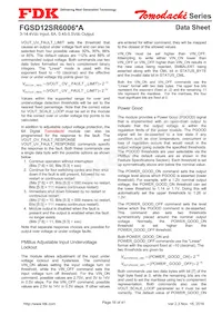 FGSD12SR6006PA Datasheet Page 16