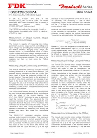 FGSD12SR6006PA Datasheet Page 17