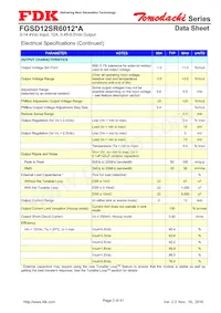FGSD12SR6012PA Datasheet Page 3