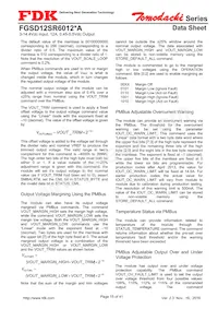 FGSD12SR6012PA Datasheet Pagina 15