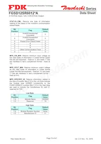 FGSD12SR6012PA Datenblatt Seite 19