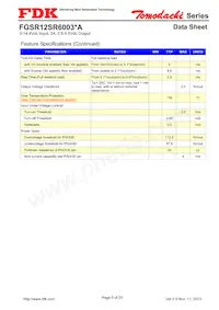 FGSR12SR6003PA Datasheet Pagina 5