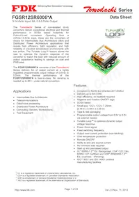 FGSR12SR6006PA Datenblatt Cover