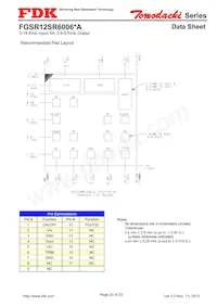 FGSR12SR6006PA數據表 頁面 20