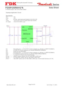 FGSR12SR6012PA Datasheet Page 18