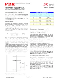 FPDK05SR8008PSVK Datenblatt Seite 6