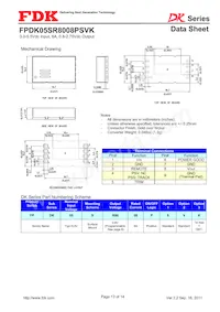 FPDK05SR8008PSVK Datasheet Page 13