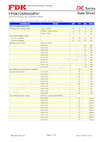 FPDK12SR8004PSV Datenblatt Seite 3