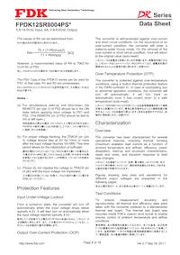 FPDK12SR8004PSV Datasheet Pagina 8