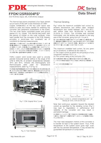 FPDK12SR8004PSV Datasheet Pagina 9