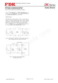 FPDK12SR8004PSV數據表 頁面 10