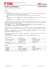 FPDK12SR8008PSV Datasheet Page 18