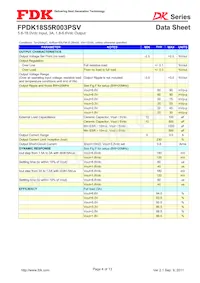 FPDK18S5R003PSV Datasheet Pagina 4