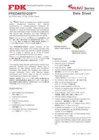 FPED48T01238NA-H Datenblatt Cover