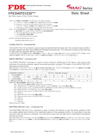 FPED48T01238NA-H Datasheet Pagina 22