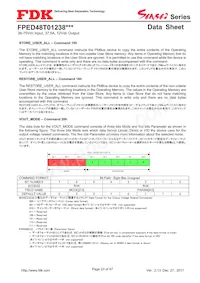 FPED48T01238NA-H Datasheet Pagina 23