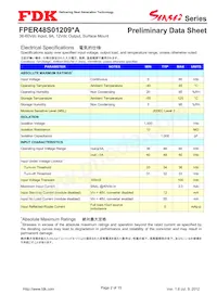 FPER48S01209NA Datasheet Page 2