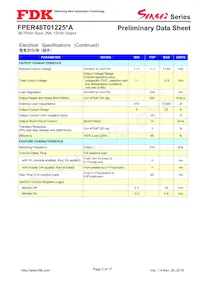 FPER48T01225NA-H Datasheet Page 3