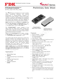 FPER48T05006NL Datasheet Cover