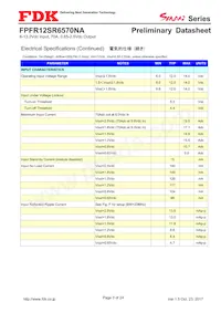 FPFR12SR6570NA Datasheet Pagina 3