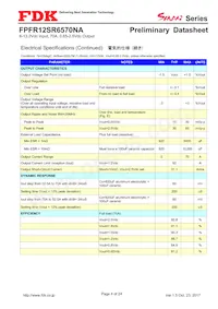 FPFR12SR6570NA Datenblatt Seite 4