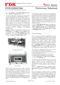 FPFR12SR6570NA Datasheet Pagina 8