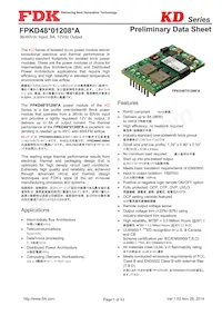 FPKD48T01208PA 데이터 시트 표지