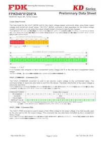 FPKD48T01208PA Datasheet Page 21