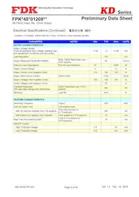 FPKD48T01209NL Datasheet Page 3