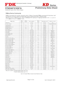 FPKD48T01806PA Datasheet Page 17
