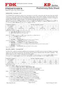 FPKD48T01806PA Datasheet Page 18