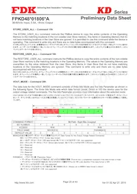 FPKD48T01806PA Datasheet Page 20