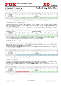 FPKD48T01806PA Datasheet Page 23