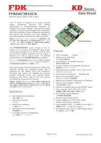 FPKD48T3R330PA Datasheet Cover