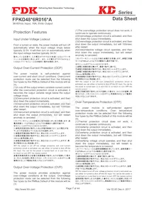 FPKD48T6R016PA Datasheet Page 7